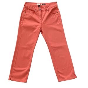 Saint James Coral Capris Pants | Women’s 4 | Cropped Coastal French Style